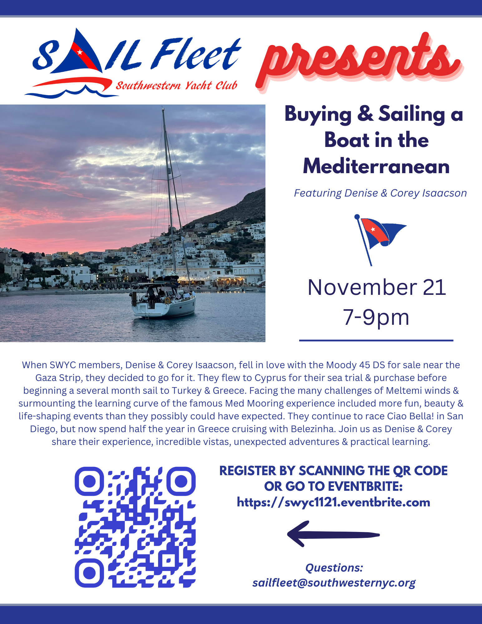 SAIL FLEET PRESENTS